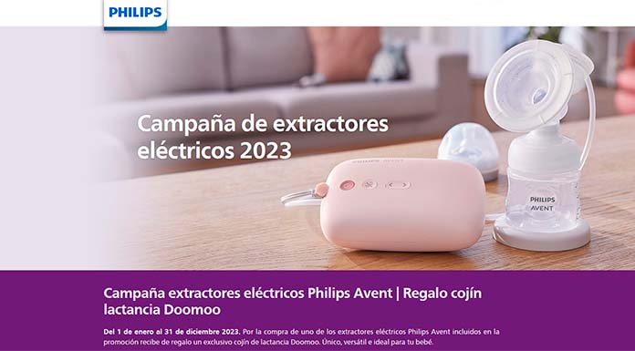 Campaña extractores eléctricos Philips Avent