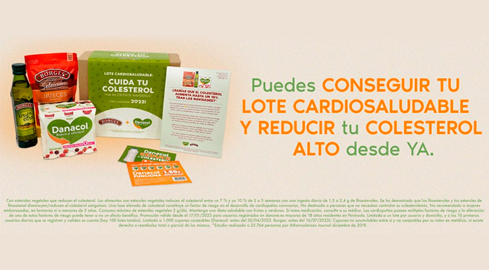 Consigue un lote cardiosaludable con Danone