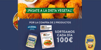 Hellmann's sortea cada día 100 euros