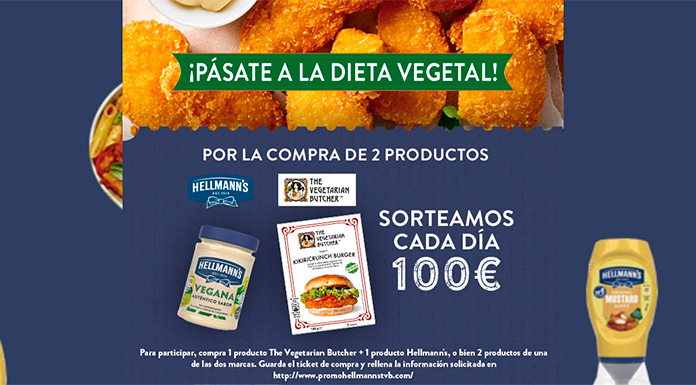 Hellmann's sortea cada día 100 euros