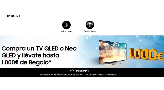 Llévate hasta 1.000 euros de regalo con Samsung