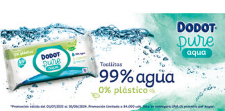 Muestras Gratis de toallitas Dodot Pure Aqua Muestras Gratis de toallitas Dodot Pure Aqua
