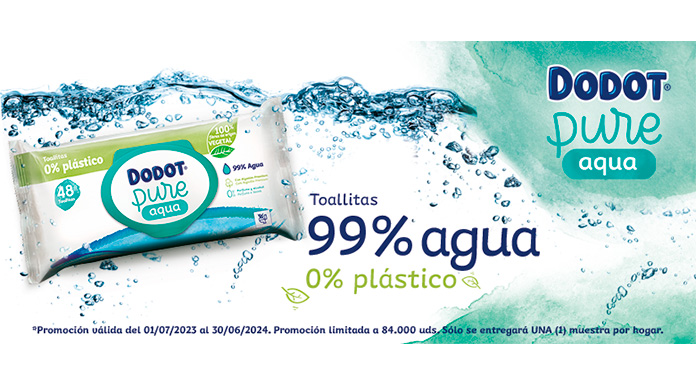 Chollo Toallitas Dodot Aqua Pure » 99% agua, descuento bestial