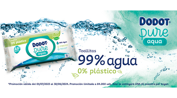 Muestras Gratis de toallitas Dodot Pure Aqua - Muestras Gratis