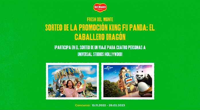 Promoción Kung Fu Panda de Del Monte