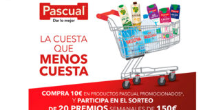 Sorteo de 20 premios semanales de Pascual
