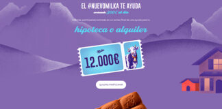 Sorteo de 300 euros al día de Milka Sorteo de 300 euros al día de Milka