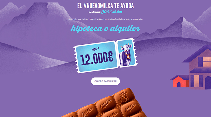 Sorteo de 300 euros al día de Milka