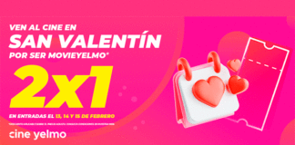 2×1 en entradas de cine con Yelmo 2x1 en entradas de cine con Yelmo