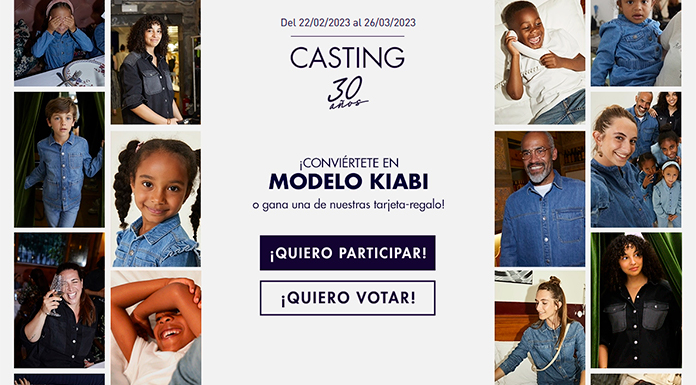 Casting 30 años Kiabi