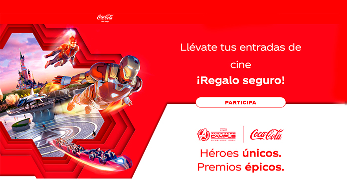 Regalo seguro - Entradas de cine gratis con Coca Cola