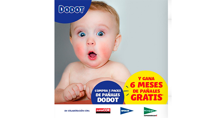 Comprar Pañal t4 dodot sensitive pack en Supermercados MAS Online