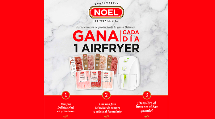 Gana 1 Airfryer cada día con Noel