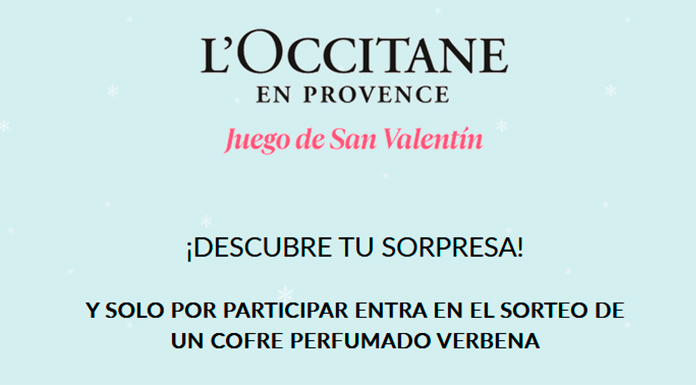 Juego de San Valentín de L'Occitane
