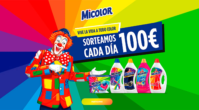 Micolor sortea 100 tarjetas de 100€