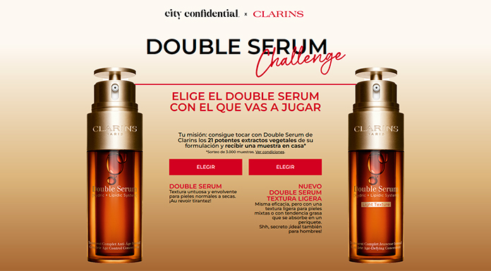 Muestras Gratis de Double Serum de Clarins