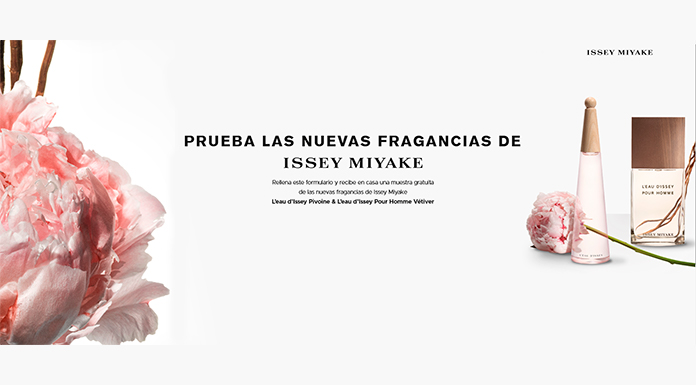 Muestras gratis de Issey Miyake L’eau d’Issey Pivoine & L’eau d’Issey Pour Homme Vétiver