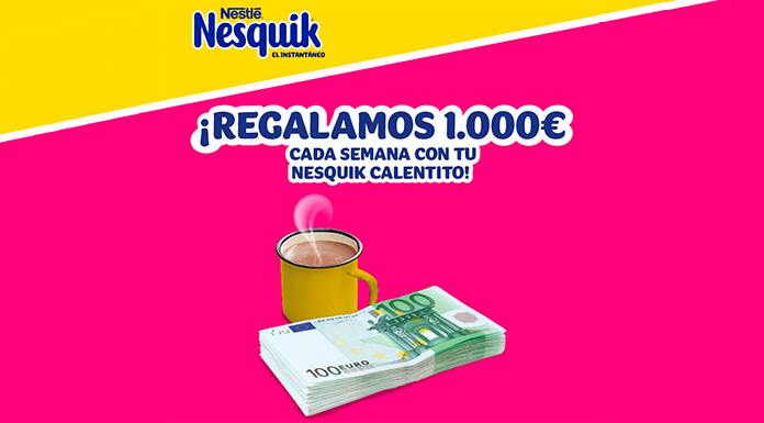 Nesquik regala 1.000 euros cada semana