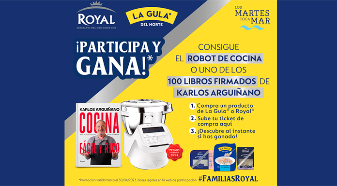 Participa y gana con La Gula Del Norte y Royal