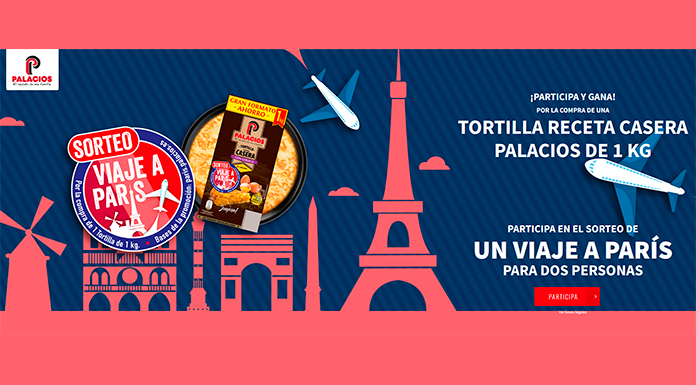 Sorteo de un viaje a París de Palacios