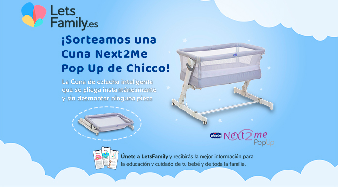 Sorteo de una cuna Next2Me Pop Up de Chicco de Lets Family