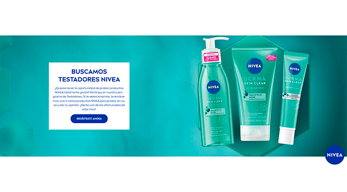 Buscan testadores Nivea