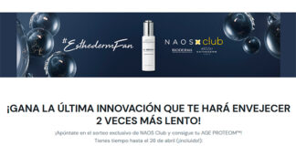 Consigue tu Age Proteom con Naos Club Consigue tu Age Proteom con Naos Club