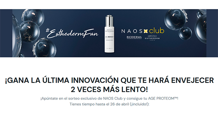 Consigue tu Age Proteom con Naos Club