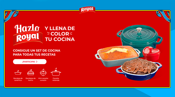 Consigue un set de cocina con Royal
