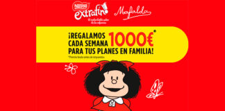 Nestlé Extrafino regala 1.000€ cada semana Nestlé Extrafino regala 1.000€ cada semana