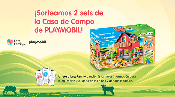 Sorteo de 2 sets de la Casa de Campo de Playmobil de Lets Family