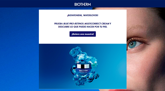 Muestras gratis Blue Pro-Retinol de Biotherm