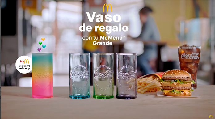 Nuevos vasos Coca-Cola con McDonald's gratis