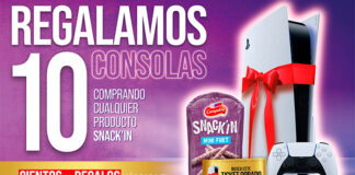 Regalan 10 consolas con Snack’In Regalan 10 consolas con Snack'In
