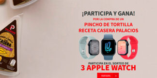 Sorteo de 3 Apple Watch de Palacios Sorteo de 3 Apple Watch de Palacios