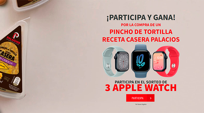 Sorteo de 3 Apple Watch de Palacios