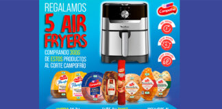 Campofrío regala 5 Air Fryers Campofrío regala 5 Air Fryers