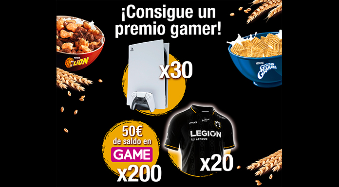 Consigue tu premio Gamer en Nestlé Family Club