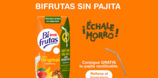 Consigue una pajita con Bifrutas Consigue una pajita con Bifrutas