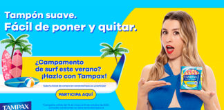 Disfruta de un campamento con Tampax Disfruta de un campamento con Tampax