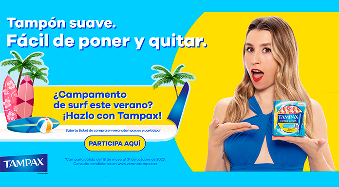 Disfruta de un campamento con Tampax