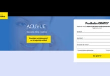 Prueba gratis las lentillas Acuvue Prueba gratis las lentillas Acuvue
