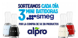 Sortean batidoras Smeg con Alpro Sortean batidoras Smeg con Alpro