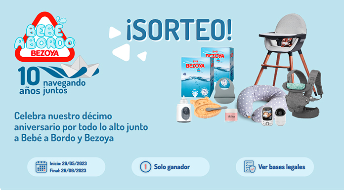 Sorteo Bebé a Bordo de Bezoya