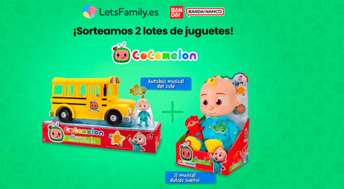 Sorteo de 2 lotes de juguetes Cocomelon de Lets Family