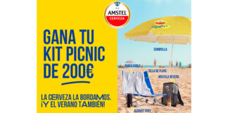 Gana tu kit picnic con Amstel Gana tu kit picnic con Amstel