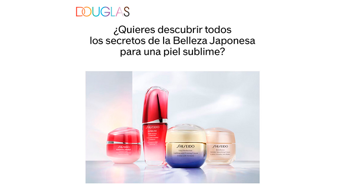 Shiseido y Douglas te invitan a su Skincare School