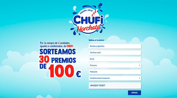 Sorteo de premios de Chufi Horchata