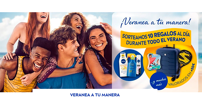 Sorteo de regalos de Nivea