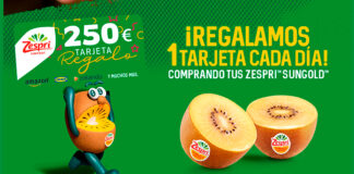 Zespri regala 1 tarjeta cada día Zespri regala 1 tarjeta cada día